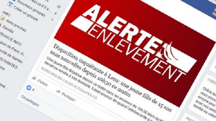 Réseaux Sociaux: L’alerte enlèvement sera mise en place mardi prochain sur Facebook