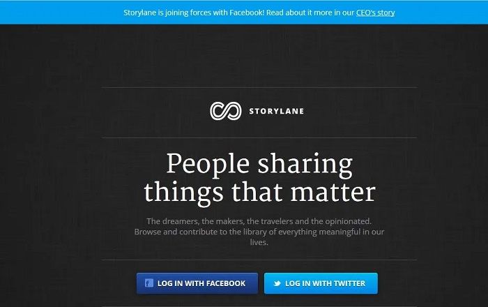 Réseaux Sociaux: Facebook acquiert Storylane un éditeur de service de blog