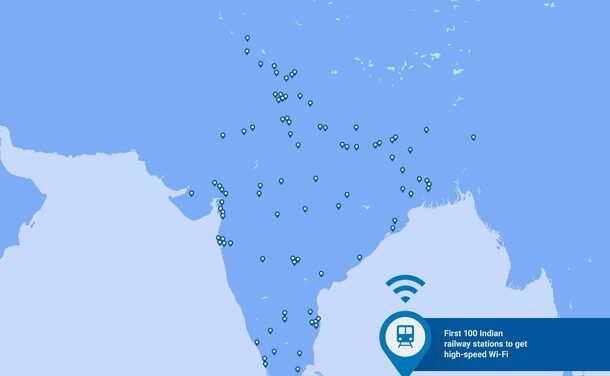 International: Google va équiper 400 gares du Wifi en Inde