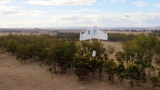 Google va tester la livraison de burritos par drones