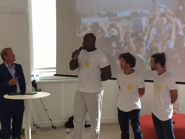 Teddy Riner lance sa start-up Yogowo