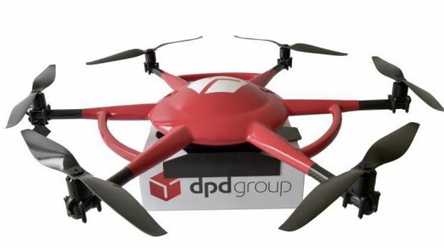 La poste livre ses permiers colis par drones!
