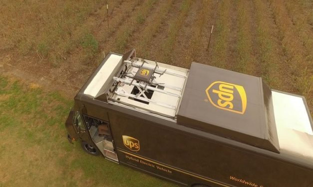 [Vidéo]: UPS teste un drone de livraison partant depuis un camion