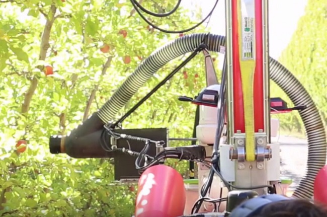 [Vidéo]: Un robot cueilleur de pommes obtient le mécennat de Google