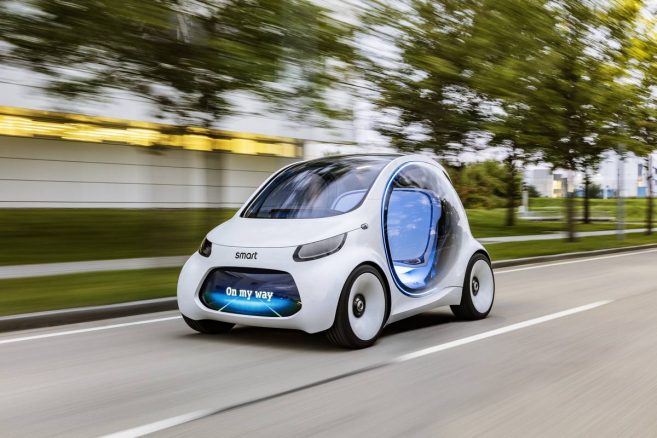 [Vidéo]: Daimler dévoile sa smart autonome, électrique prévue pour 2030