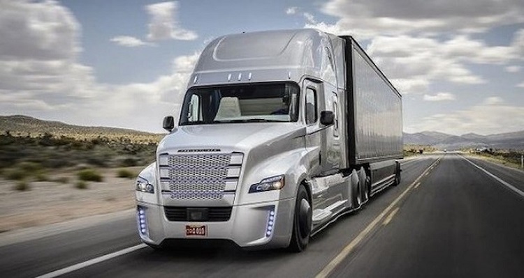 En Oregon, Daimler va tester le “platooning” de camions semi-autonomes