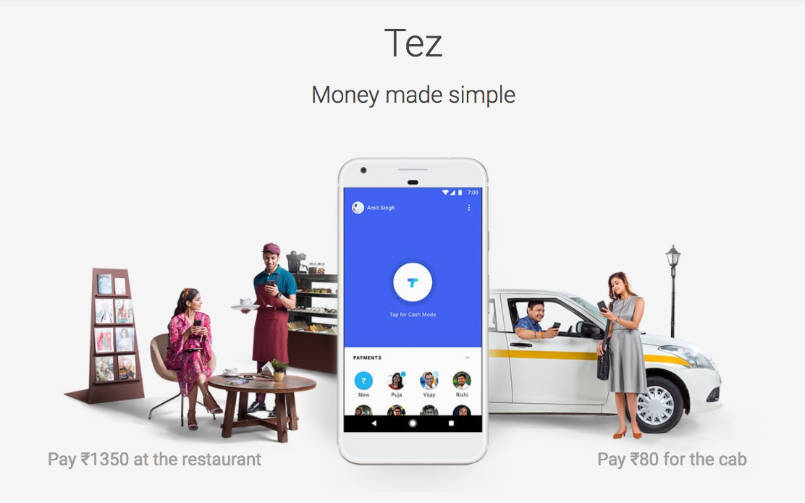 M-Commerce: En Inde, Google lance son service de paiement Tez