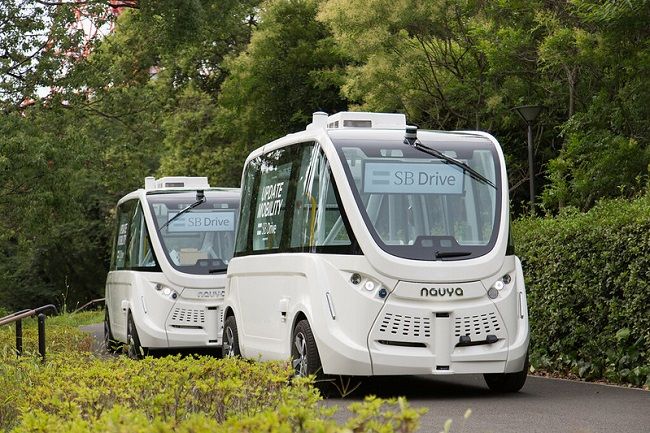 Navya présente l’autonom cab, un taxi 100% autonome et électrique