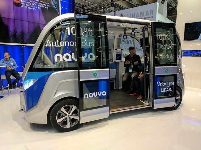 La navette autonome Navly prolongée dans ses tests à Lyon