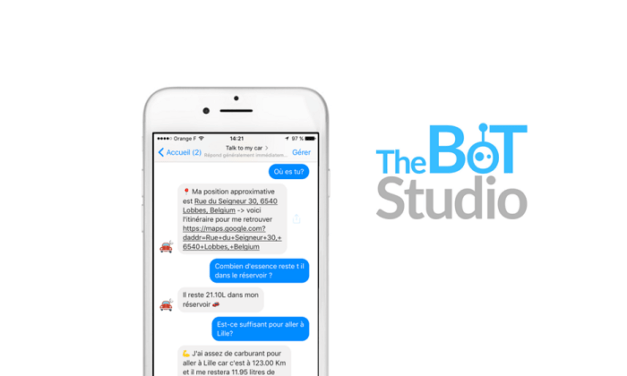 The Bot Studio, la start-up Française qui a développé un chatbot pour les voitures connectées