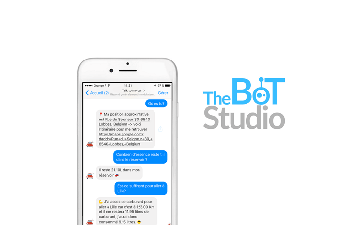 The Bot Studio, la start-up Française qui a développé un chatbot pour les voitures connectées