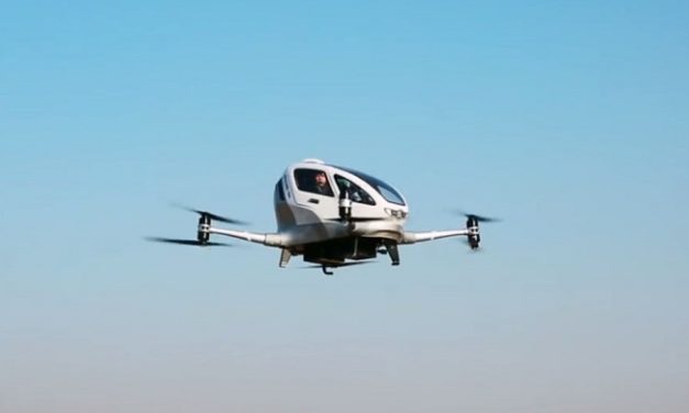 [Vidéo]:Le Chinois Ehang et Airbus présentent leurs taxis volants