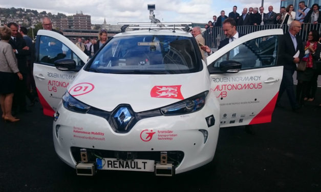 A Rouen, un service de transport en véhicules autonomes verra le jour dès la rentrée 2018