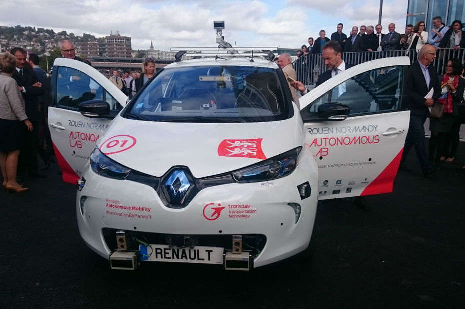 A Rouen, un service de transport en véhicules autonomes verra le jour dès la rentrée 2018