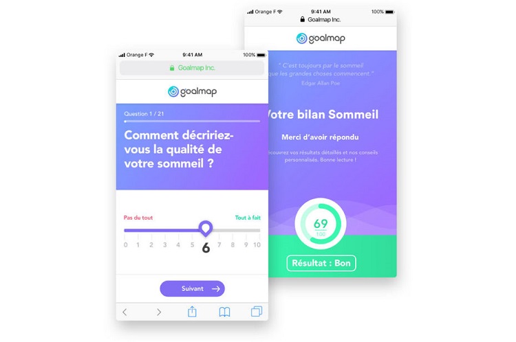 Goalmap, la start-up qui veut mesurer le bien-être des salariés en entreprise