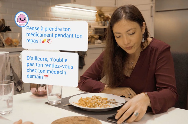 [Vidéo]: La start-up Montpelliéraine Wefight présente son chatbot pour les maladies chroniques et le cancer du sein