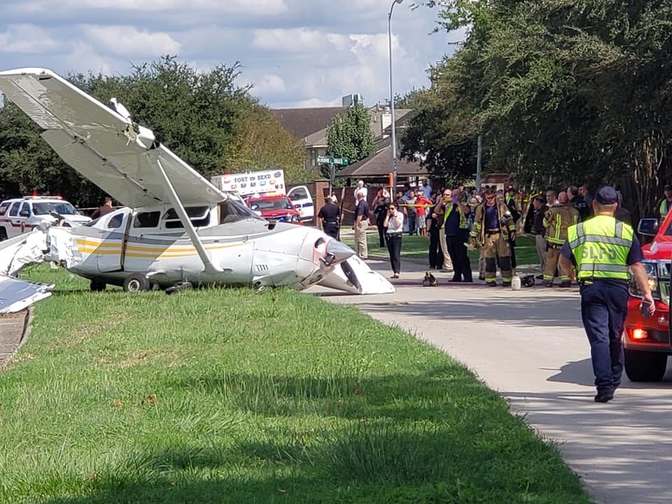 plane crash tesla3