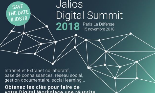 Le Jalios Digital Summit 2018 se tiendra le 15 novembre 2018