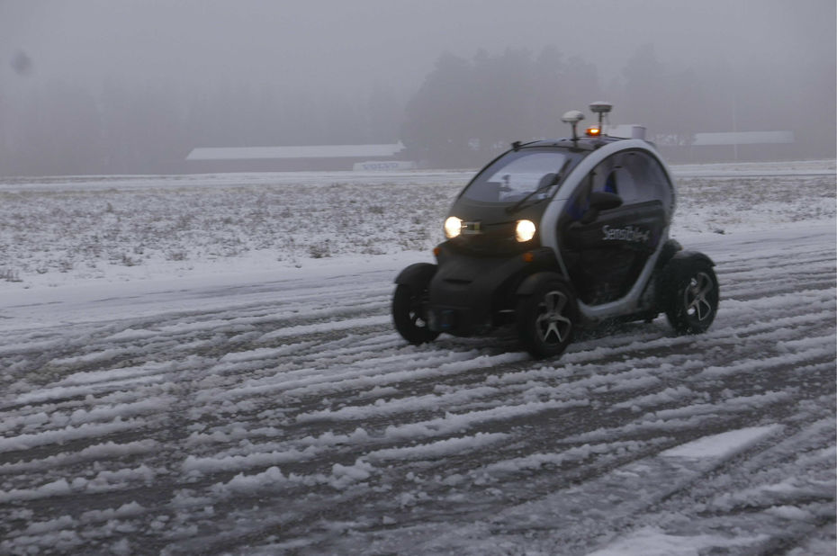 [Vidéo]: Twizy Sensible4, le véhicule autonome capable de rouler sous la neige