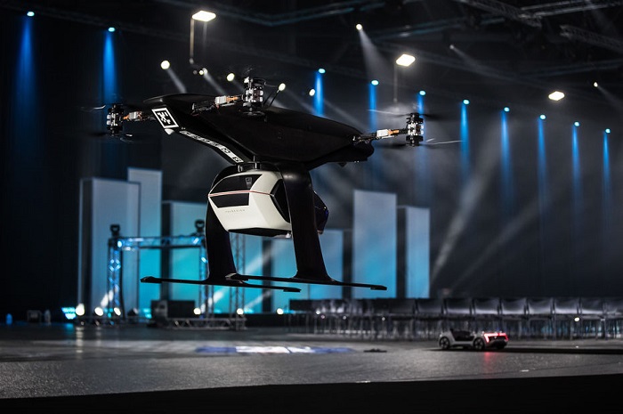 [Vidéo]: Le prototype du taxi volant Pop Up made in Audi et Airbus vole pour la première fois