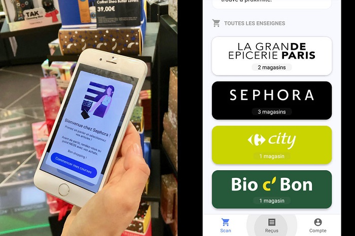 La start-up Neos expérimente son système d’encaissement mobile dans 4 enseignes