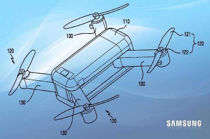 Samsung dépose un brevet sur le segment des drones transformables