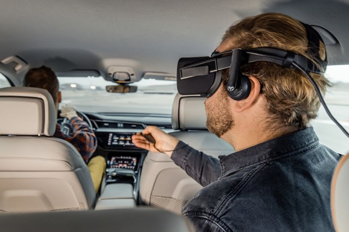 [Vidéo]: Audi présente Holoride,une start-up du divertissement en réalité virtuelle pour les passagers