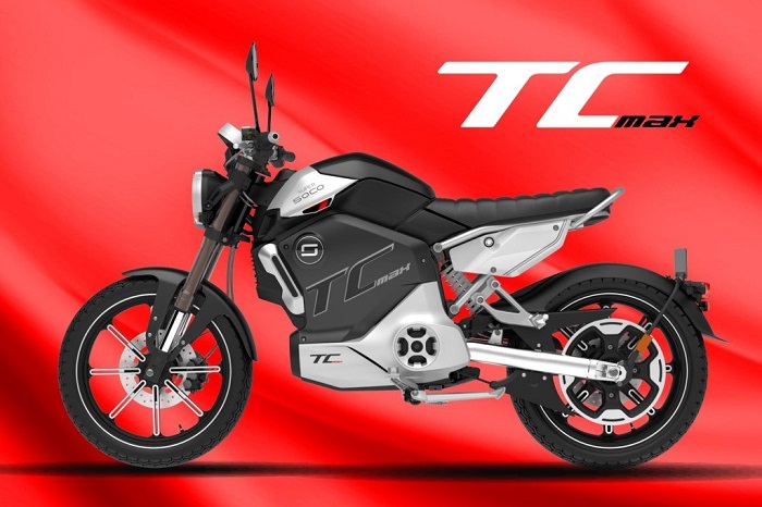 Super SOCO TC Max 125 cm3, une nouvelle moto électrique performante