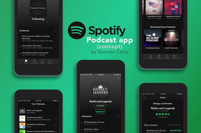 Afin de poursuivre sa diversification, Spotify mise sur le podcast