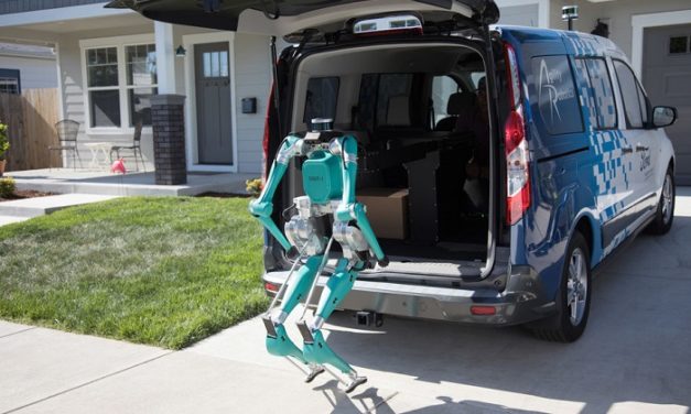 [Vidéo]:Ford veut tester la combinaison entre véhicules autonomes et robots pour réaliser des livraisons