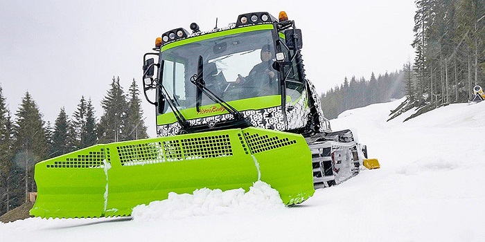 [Vidéo]: Pistenbully présente le premier chasse-neige électrique au monde