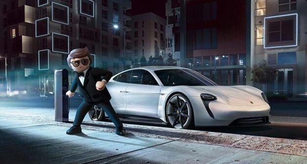 [Vidéo]:Porsche met en scène sa voiture électrique Mission E dans les films Playmobile