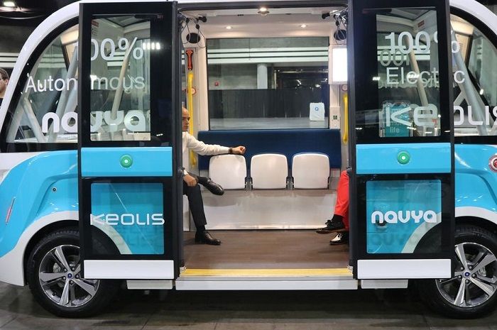 Le Français Navya et ses navettes autonomes retenu pour une circulation sur route ouverte au Japon