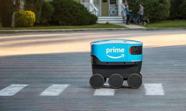 Après ses premiers pas à Seattle, le robot Scout d’Amazon débarque en Californie