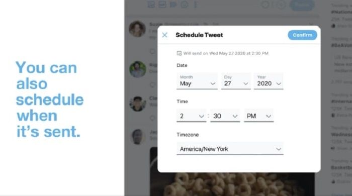 La planification de tweets sera désormais possible sur Twitter