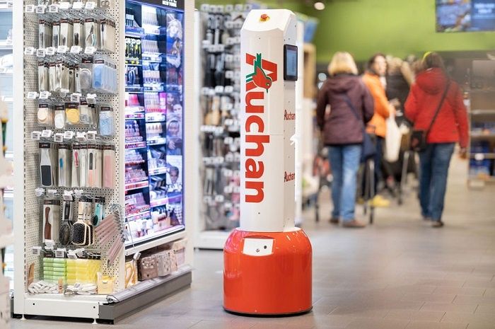 Portugal: Auchan noue un partenariat avec la start-up Trax et déploie des robots pour inspecter ses supermarchés