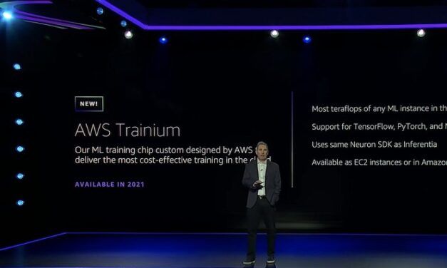 Amazon dévoile sa nouvelle puce “Trainium” conçue pour entraîner des modèles d’intelligence artificielle dans le cloud