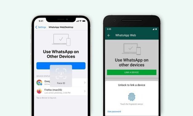 Whatsapp ajoute l’authentification biométrique à ses versions web et mobile