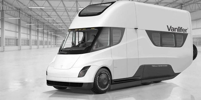 Elon Musk parle d’un futur camping car électrique Tesla doté d’un toit à énergie solaire