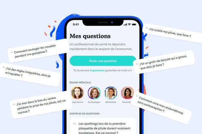 Nabla et son application pour la santé au féminin lève  17M€