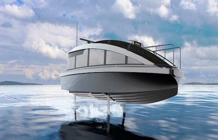 Candela dévoile son futur bateau-taxi électrique hydroptère