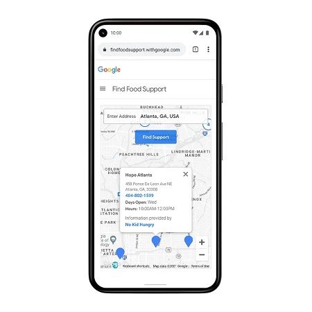 google food support