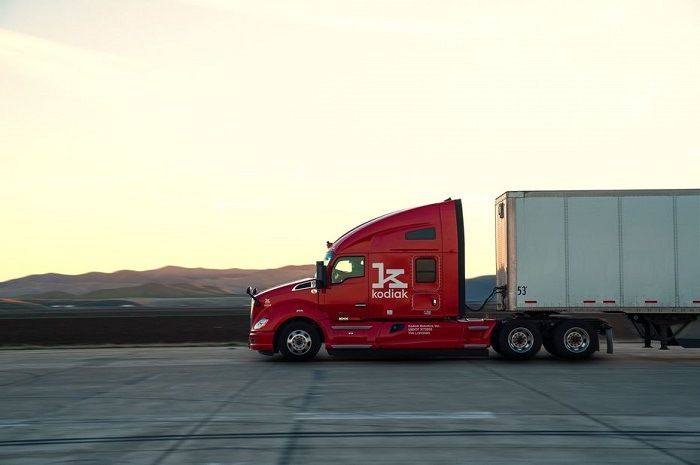 Bridgestone prend participation dans la start-up des camions autonomes Kodiak Robotics