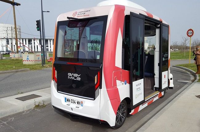 La navette autonome d’easymile pourra désormais circuler librement à Toulouse